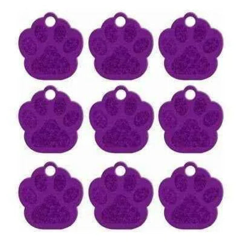 Dog Paw ID Tag Custom Pet Dog Cat Collar Accessories Personalised Dog