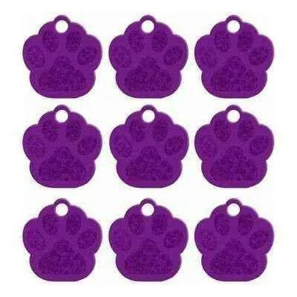 Dog Paw ID Tag Custom Pet Dog Cat Collar Accessories Personalised Dog
