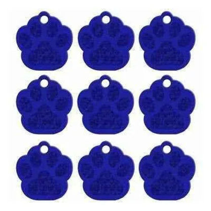 Dog Paw ID Tag Custom Pet Dog Cat Collar Accessories Personalised Dog